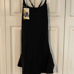 Black womens Halara dress NWT